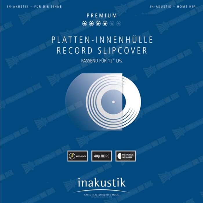 INAKUSTIK RECORD SLIPCOVER