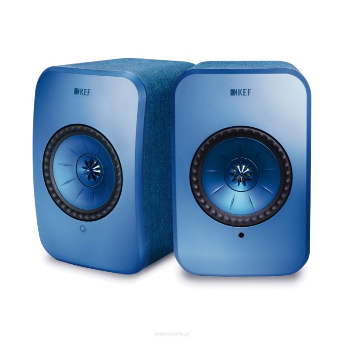 KEF LSX II Niebieskie