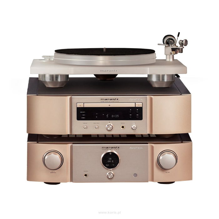 MARANTZ PM-12 SE + SA-12 SE + TT-15S1 SILVER GOLD