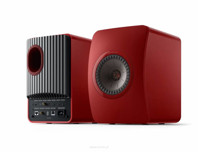 Kef LS50 Wireless II (czerwony) (Black Friday)